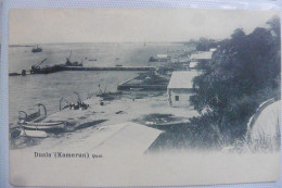 CPA Afrique Cameroun Douala Quai Port 1890-1900 Duala Kamerun Période Allemande - Cameroun