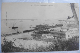 CPA Afrique Cameroun Douala - Le Port Vers 1910-1920 Bateaux Rivière S.E.A. - Cameroun