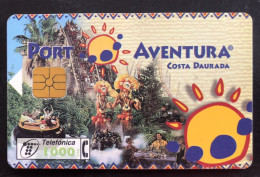 115 R, SPAIN, 1 X Phonecard, « Telefónica », « Aventura », « Costa Daurada » - Autres - Europe