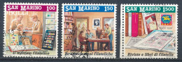 °°° SAN MARINO - Y&T N°1259/63 - 1991 °°° - Oblitérés