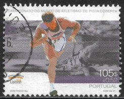 Portugal – 2001 Athletics World Championship 105$ Used Stamp - Oblitérés