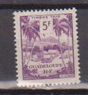 GUADELOUPE         N°  YVERT   TAXE  48  NEUF AVEC CHARNIERES      ( CHARN  01 / 28  ) - Segnatasse