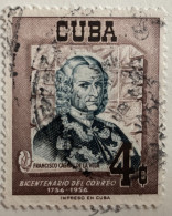 CUBA  - (0) - 1956 - # 552 - Used Stamps