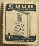 CUBA  - (0) - 1957 - # 582 - Usati