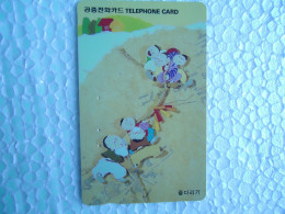 KOREA   USED CARDS  CULTURE  PAINTINGS - Malerei