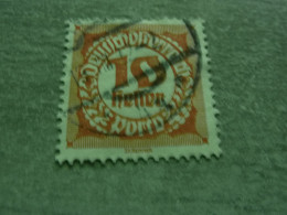 Deutsche Osterreich - Porto - 10 Heller - Rouge - Oblitéré - Année 1908 - - Revenue Stamps