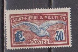 SAINT PIERRE ET MIQUELON           N°  YVERT  112  NEUF AVEC CHARNIERES    ( CHARN  05/07 ) - Neufs