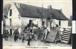 11315019 Craonne Aisne Strassenbarrikade Craonne Aisne - Craonne