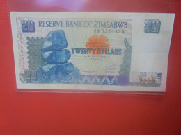 ZIMBABWE 20$ 1997 Circuler (B.30) - Zimbabwe