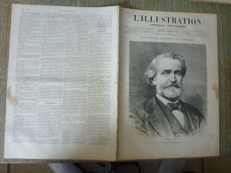 L'Illustration Mars 1880 Verdi Canton Du Tessin Airolo Chemin De Fer De L'Aghouat RharDaïa Expédition Suédoise - 1850 - 1899