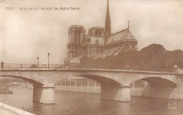 75 - PARIS - Le Canal Et L'abside De Notre Dame - Notre Dame De Paris
