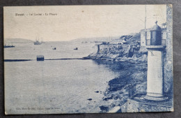 CPA 29 BREST - RARE Vue - Le Goulet - Le Phare - Edit Mme Le Ster - Réf. S 213 - Brest