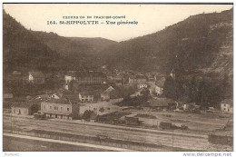 25 - St-HIPPOLYTE - Vue Générale - (Vue Sur La Gare) - Saint Hippolyte