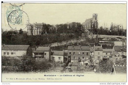 60 - MONTATAIRE - Le Château Et L' Eglise - Montataire
