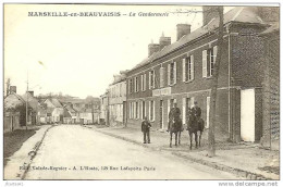 60 - MARSEILLE-EN-BEAUVAISIS - La Gendarmerie - Marseille-en-Beauvaisis