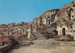 CARTOLINA  MATERA,BASILICATA-SASSO CAVEOSO-PARTICOLARE-STORIA,MEMORIA,CULTURA,RELIGIONE,BELLA ITALIA,VIAGGIATA 1990 - Matera