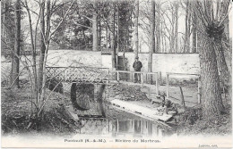 77 PONTAULT - Rivière Du Morbras - Laveuse - Animée - Pontault Combault