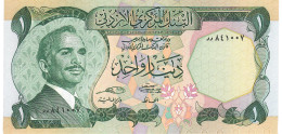 JORDAN P18e 1 DINAR 1975 Signature 10  UNC. - Jordanië