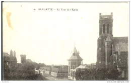 62 - SANGATTE - La Tour De L'Eglise - Sangatte