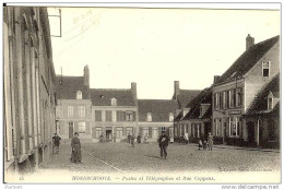 59 - HONDSCHOOTE - Postes Et Télégraphes Et Rue Coppens - Hondshoote