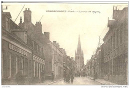 59 - HONDSCHOOTE - La Rue De L'Ouest - Hondshoote