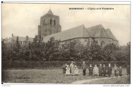 59 - WORMHOUDT - L'Eglise Et Le Presbytère - Animée - Wormhout