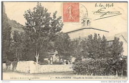 84 - MALANCENE (Malaucène ?) - Chapelle Du Grozeau, Ancienne Résidence Papale - Malaucene