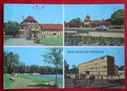 AK Bad Saarow Pieskow Maxim Gorki Schule VEB Bild Und Heimat Deutschland DDR Gelaufen Used Postcard A36 - Bad Saarow