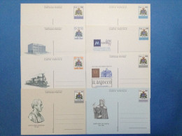 Lotto San Marino Interi Postali Cartoline Nuove Lot Postcard New MNH** 8 Cartoline Postali - Postwaardestukken