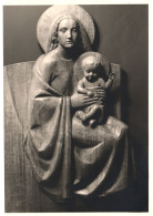 POSCARD, FINE ARTS, SCULPTURE, MADONNA, MARY WITH JESUS - Sculture