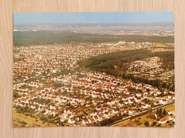 Ansichtskarte - Walldorf (Hessen) - Luftaufnahme - Moerfelden-Walldorf