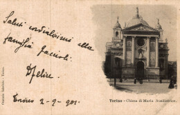 Delcampe - TORINO CITTÀ - Santuario Di Maria Ausiliatrice (Chiesa, Basilica) - VG - CH023 - Kirchen