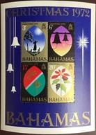 Bahamas 1972 Christmas Minisheet MNH - 1963-1973 Autonomía Interna