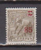 GUYANE        N°  YVERT 100   NEUF AVEC CHARNIERES  ( CHARN 0/37 ) - Neufs