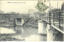 27 - DANGU - Les Deux Ponts, Près De La Gare - Dangu