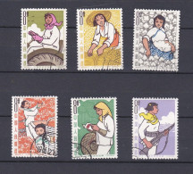 Chine 1964 La Série Complète Woman Of The People’s Commune, 778 à 783 , 6 Timbres , Scan Recto Verso - Oblitérés