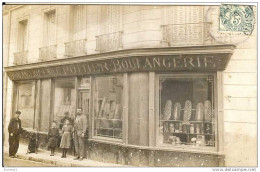 78 - VERNOUILLET - Carte Photo - Boulangerie Pottier - Vernouillet