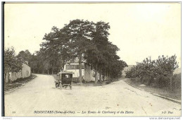 78 - BONNIERES-SUR-SEINE - Les Routes De Cherbourg Et Du Havre - Bonnieres Sur Seine