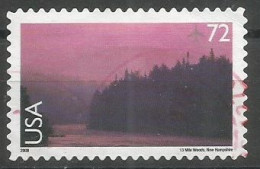 USA 2008 Airmail C.72 New Hampshire - 13-Miles Woods  SC.# C144 VFU - 3a. 1961-… Gebraucht