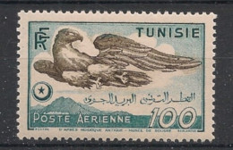 TUNISIE - 1949 - Poste Aérienne PA N°YT. 14 - Aigle 100f - Neuf Luxe** / MNH / Postfrisch - Posta Aerea