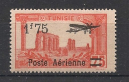 TUNISIE - 1927 - Poste Aérienne PA N°YT. 4 - Avion 1f75 Sur 75c - Neuf* / MH VF - Aéreo