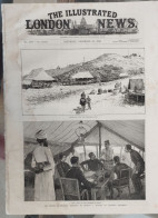 THE ILLUSTRATED LONDON NEWS 2488. DECEMBER 25, 1886 BURMAH MYANMAR BULGARIA CHRISTMAS PARTY (WARM - COLD) MANDALAY BURMA - Other & Unclassified
