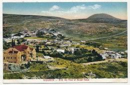 CPA - NAZARETH (Israël) - With The View Of Mount Tabor - Israel