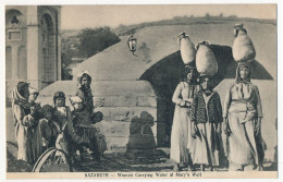 CPA - NAZARETH (Israël) - Women Carrying Water At Mary's Well - Israel