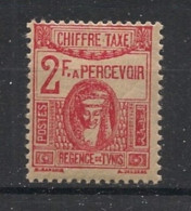 TUNISIE - 1945-50 - Taxe TT N°YT. 61 - Déesse 2f Rose - Neuf Luxe** / MNH / Postfrisch - Strafport