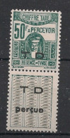 TUNISIE - 1945-47 - Taxe TT N°YT. 57 - Déesse 50f Vert - Neuf Luxe** / MNH / Postfrisch - Segnatasse