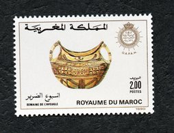 1990 - Morocco - Maroc - Blind Week- Semaine Des Non-voyants- Potery- Poterie - Complete Set 1v.MNH** - Porcelain