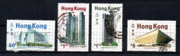Hong Kong 1984 Set Buildings/Architecture Stamps (Michel 474/77) Used - Used Stamps