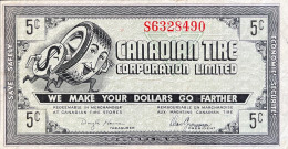 Canada 5 Cents "Canadian Tyre Money", P-NL (1962) - Very Fine - Canada