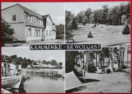 AK Kamminke KR. Wolgast VEB Bild Und Heimat Deutschland DDR Gelaufen Used Postcard A55 - Wolgast
